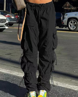 -Black color
-Elastic waistband 
-Drawstring pockets
-Comes in black and grey
FA004279 PANT BLK