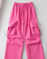 -Pink color
-Cargo style
-Pockets
-Elastic waistband
 -Comes in pink and white
FA004095 PANT PNK 
