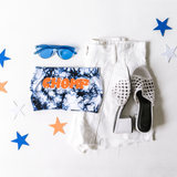 - TIE DYE TUBE TOP
- SUPER STRETCHY DRY FIT FABRIC
- SCREEN PRINTED DESIGN
- SEEMLESS
ONE SIZE FITS MOST
MATERIAL CONTENTS:
92% NYLON
8% SPANDEX
TTB001 NW/CHMP