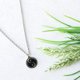 -Silver
-Long Chain
-Clasp Closure
-Ying Yang Charm
-Necklace
0921 CHARM NECKLACE YINGYANG 12