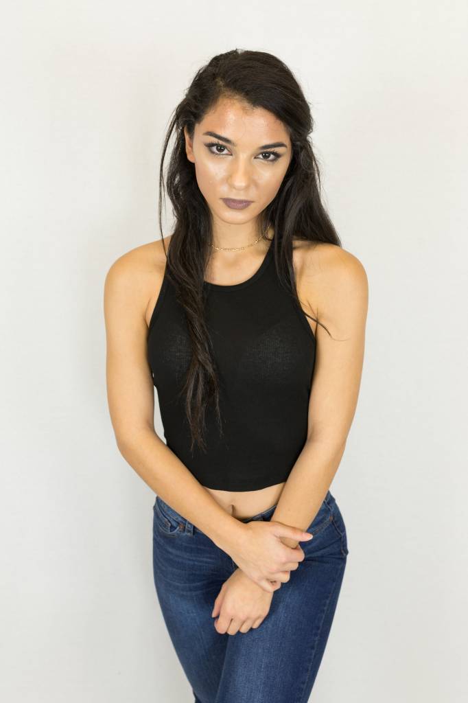 Racerback Ribbed Tank