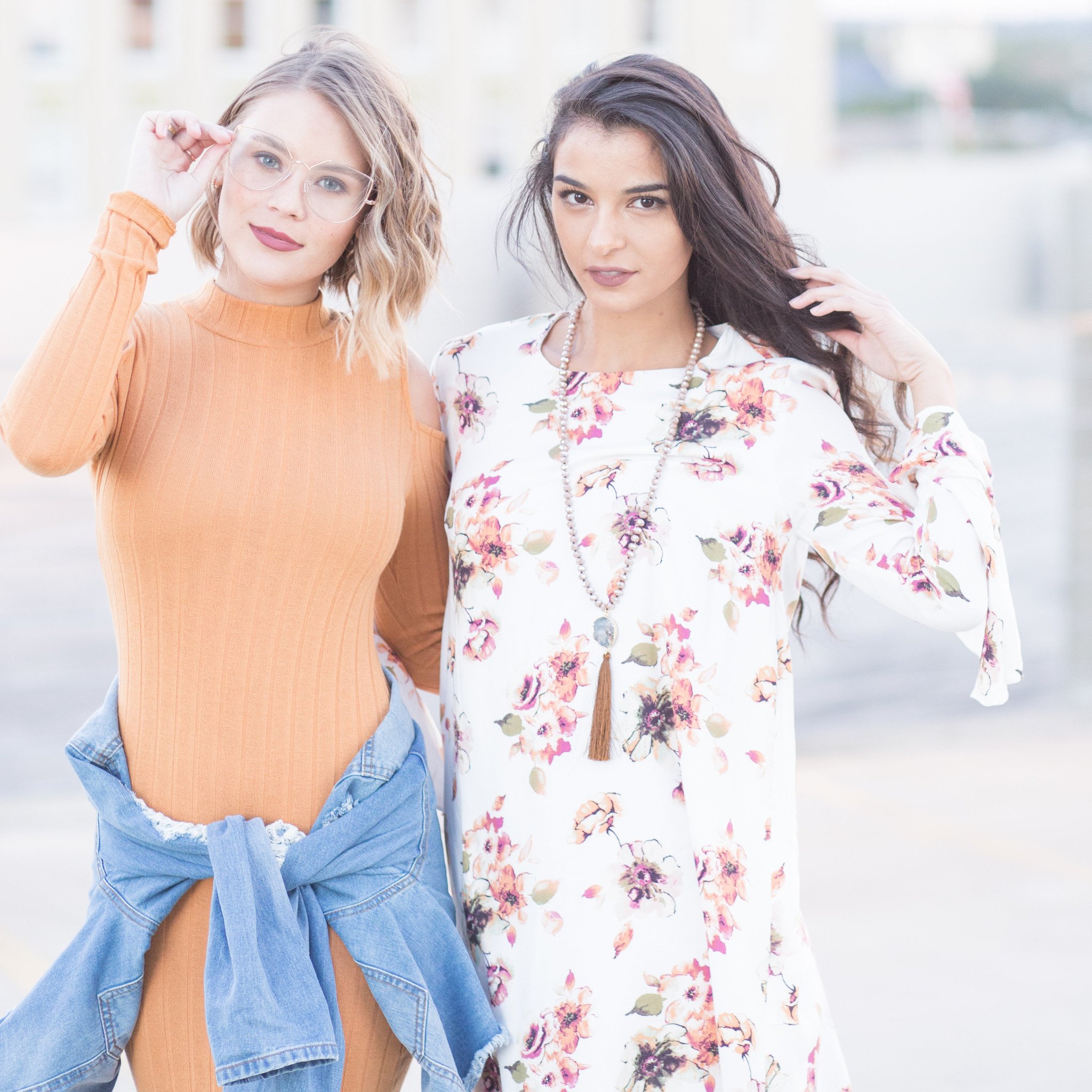 Girls in boutique dresses