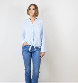Blue Button Up Blouse